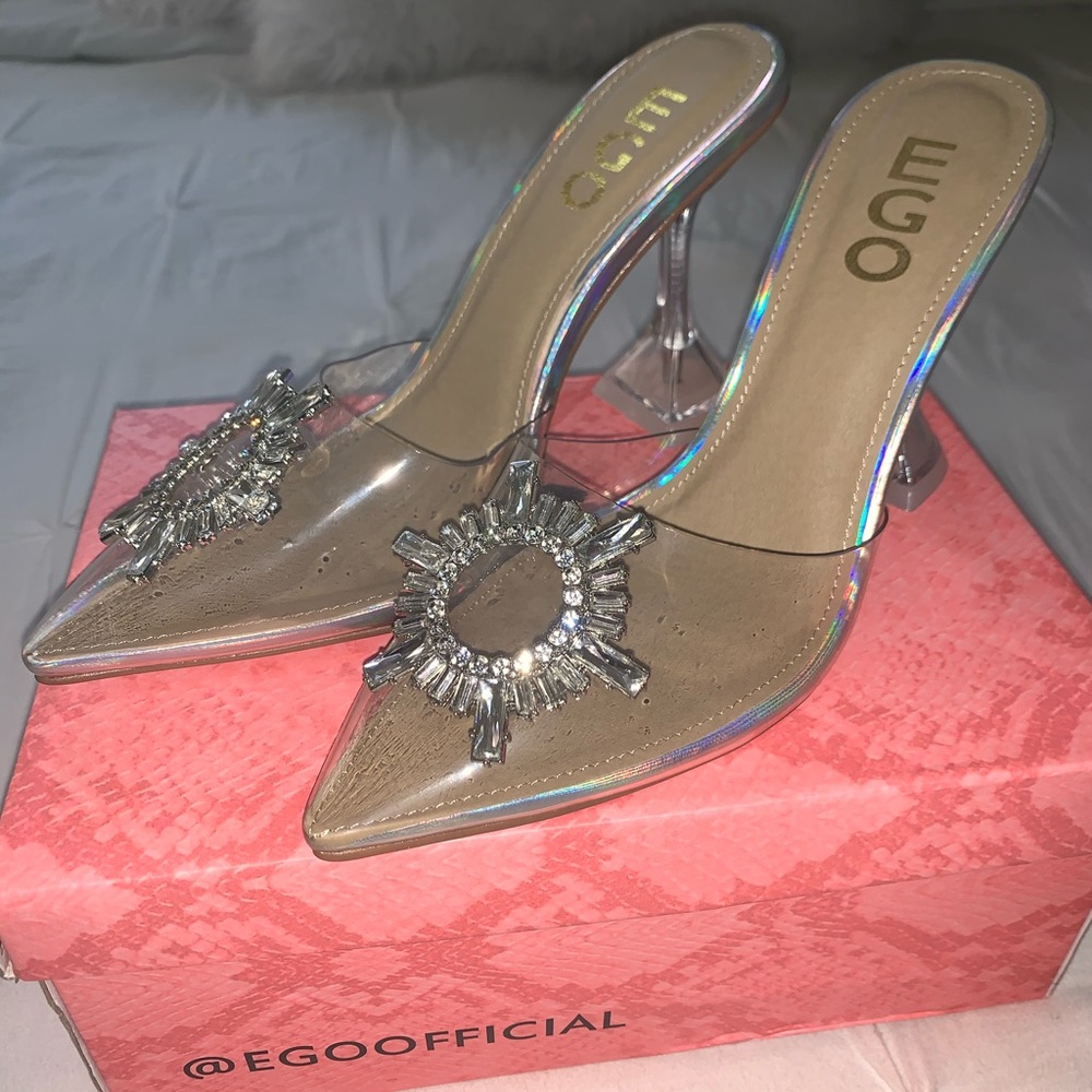EGO clear heels